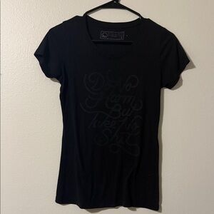 Human Unlimited Black Graphic Tee